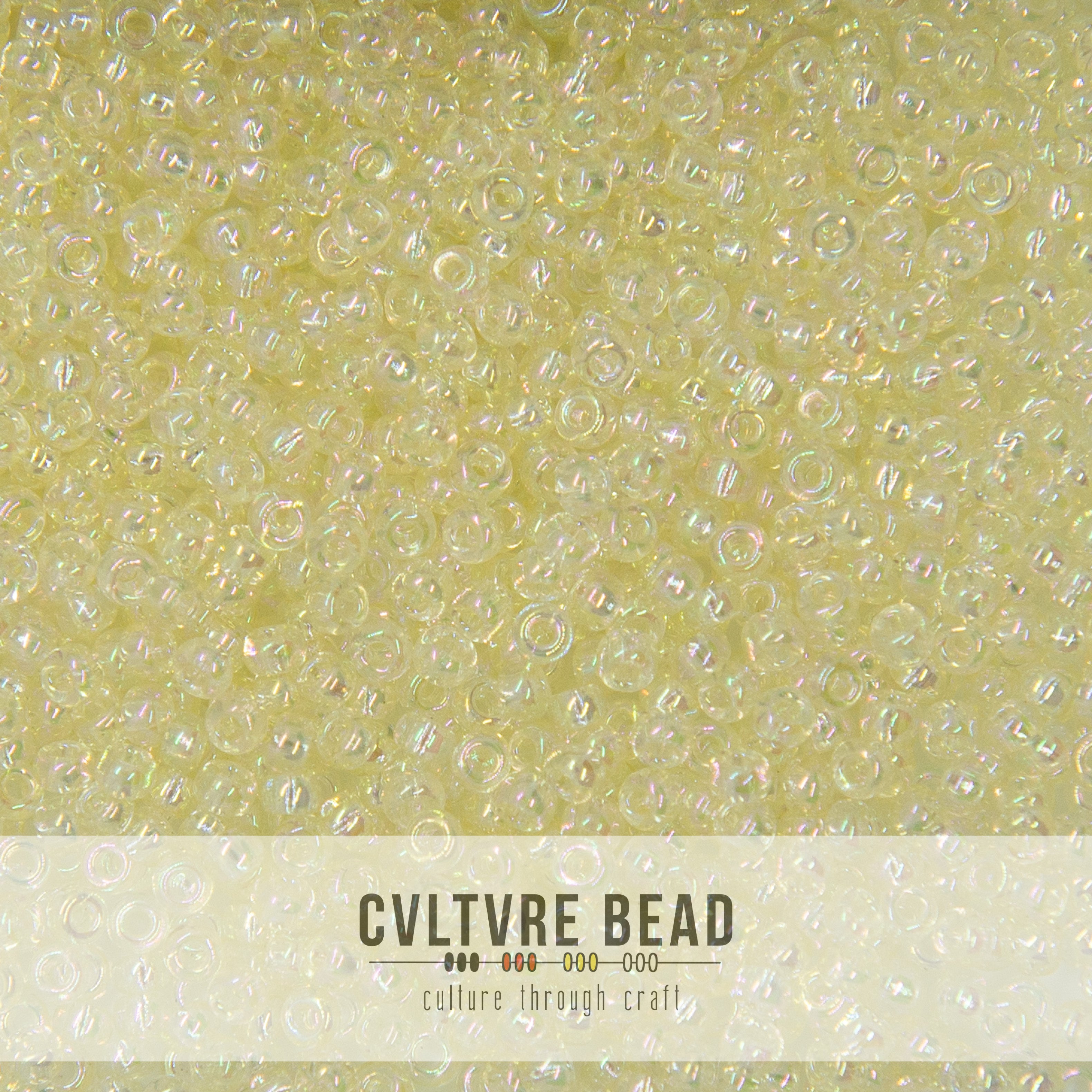 11/0 Crystal Ivory Gold - 23g - Miyuki Seed Bead